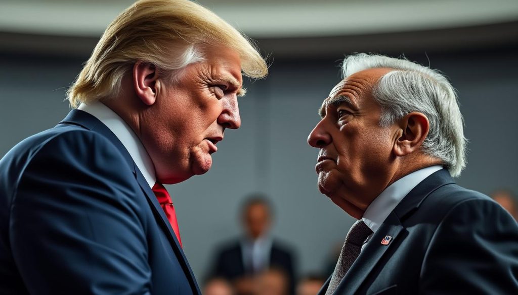 donald trump réagit vivement aux critiques acerbes de robert de niro, qualifiant l'acteur d'esprit dérangé dans un échange polémique.