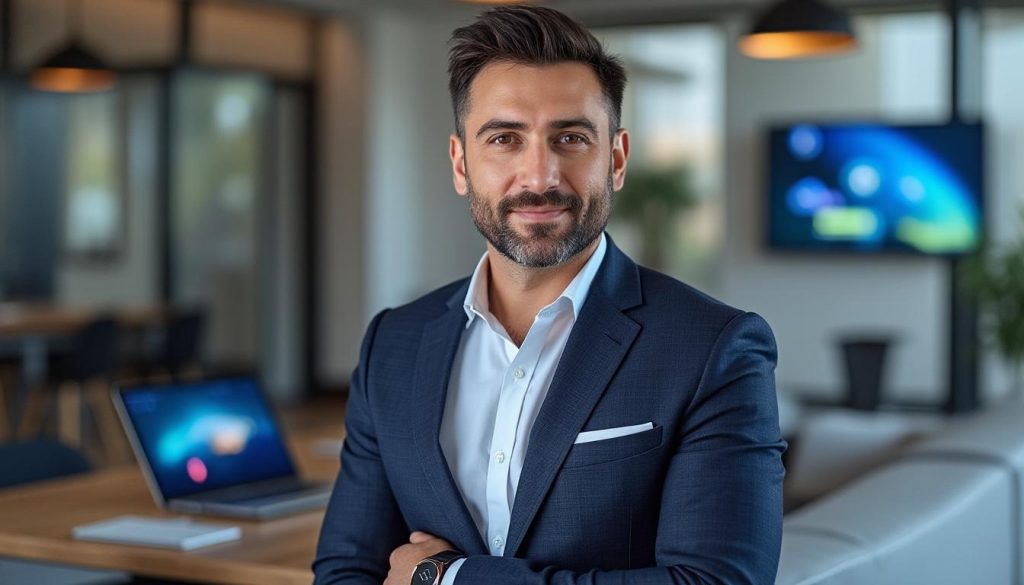 découvrez damien duchaussoy, l'esprit visionnaire qui révolutionne le marketing et le digital chez waat. un portrait inspirant d'un leader innovant.