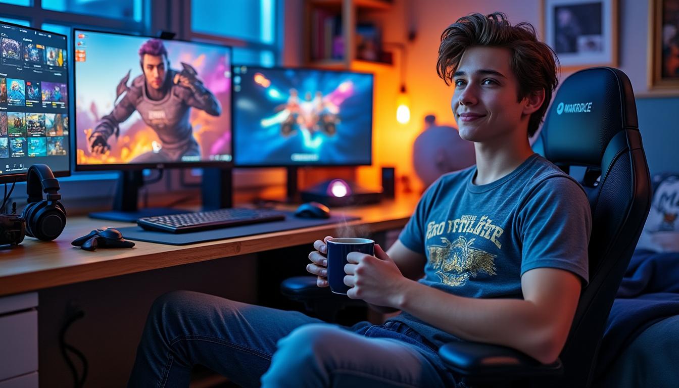 découvrez comment un café à moins d'1 € booste vos performances de jeu plus efficacement que les boissons énergétiques, selon une récente étude destinée aux gamers.