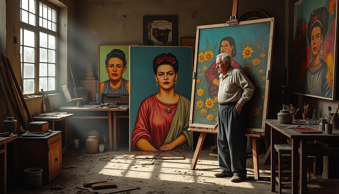 découvrez les révélations de claire berest sur diego rivera, qui aurait dissimulé une grande partie des œuvres de frida kahlo après sa mort.