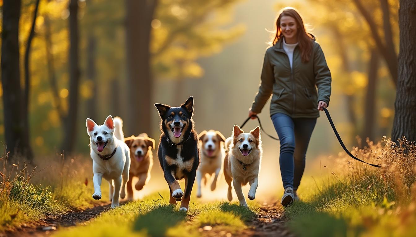 découvrez comment anaïs transforme son parcours marketing en une aventure canine unique en proposant des balades exclusives pour chiens dans une forêt privée, alliant passion et expérience.