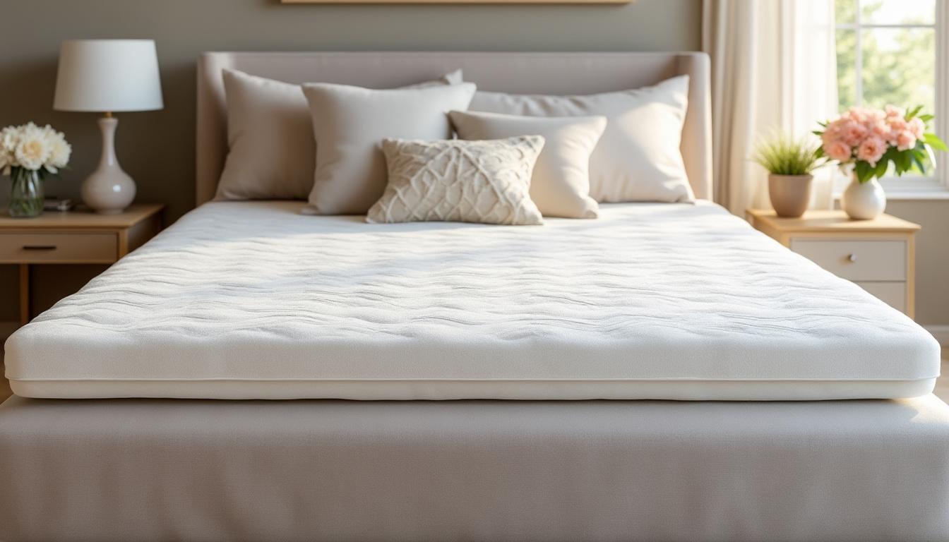 découvrez le surmatelas emma à moitié prix et profitez d’un confort optimal pour un sommeil réparateur. offrez-vous des nuits de rêve dès maintenant !