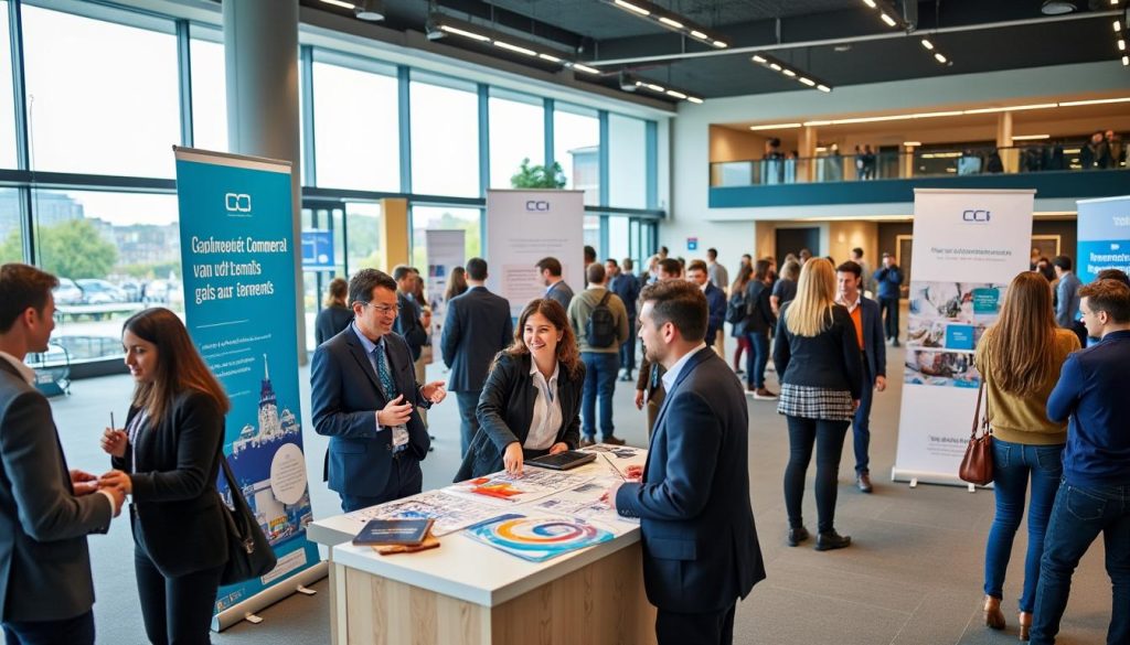 découvrez le double événement à la cci de rodez : portes ouvertes et forum carrières pour explorer les opportunités professionnelles et rencontrer les acteurs locaux.