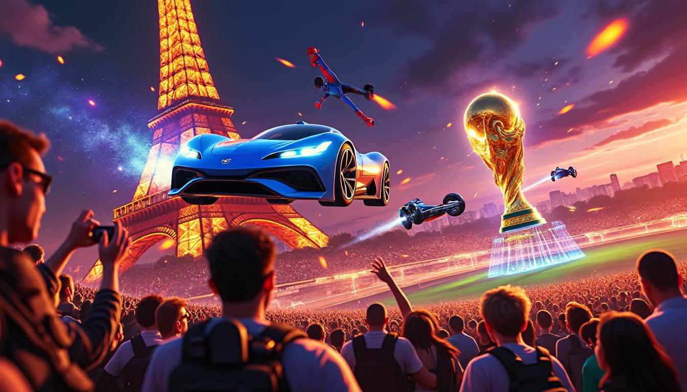 plongez dans l'ambiance électrique de paris où rocket league, call of duty et la coupe du monde enflamment les passions pour un événement gaming et sportif unique.
