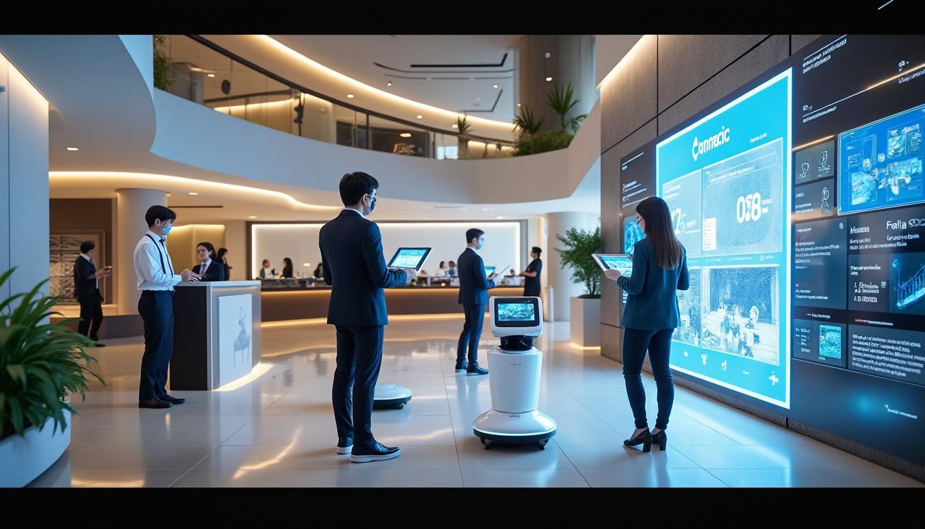 découvrez comment les hôtels intègrent les recommandations de l'intelligence artificielle pour améliorer leur service et optimiser l'expérience client.