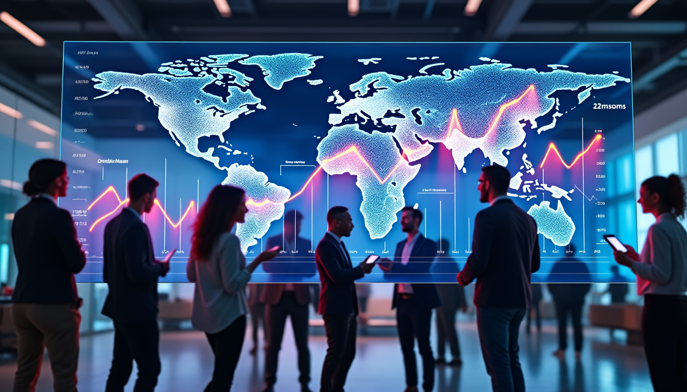 découvrez comment la croissance a été multipliée par dix au 1er trimestre grâce à une stratégie efficace de marketing digital et à une expansion réussie à l'international.