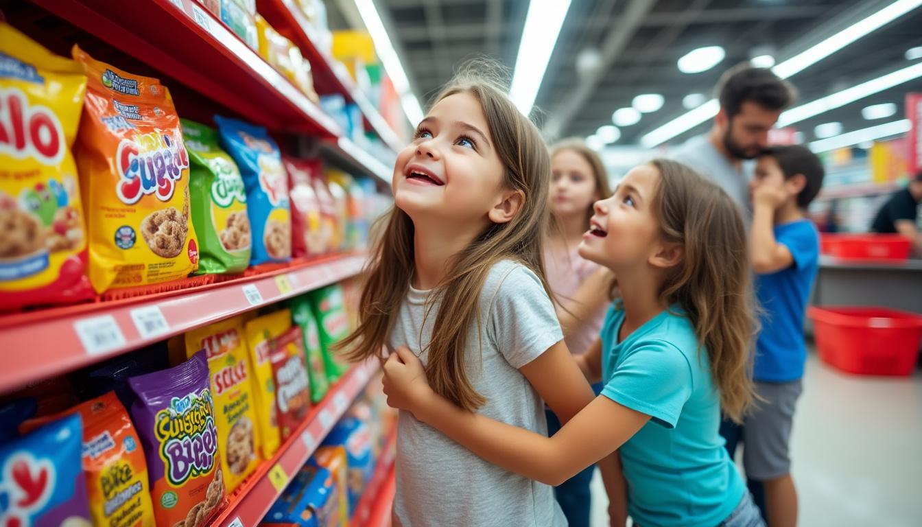 découvrez comment le marketing de la malbouffe influence les enfants et exerce une pression sur les parents, contribuant à l'obésité infantile et aux défis familiaux liés à l'alimentation.