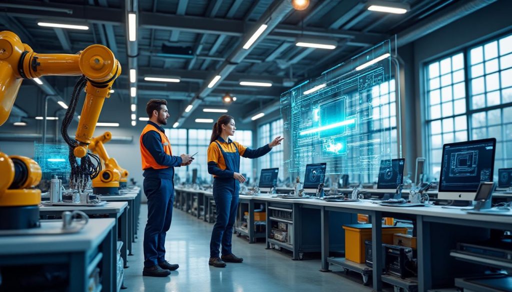 découvrez comment l'intelligence artificielle révolutionne les métiers manuels de mécaniciens et électriciens, ouvrant la voie à des carrières d'exception alliant savoir-faire traditionnel et innovation technologique.